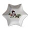 Chirp Star Small Serving Tray Multicolor Bone China Hand Wash Only 1inH x 15.25L Perfect for Everyday Use